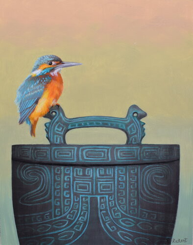 Perched II di Elizabeth Rickert, Pittura in vendita su Singulart