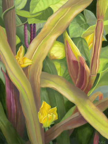 The Three Sisters 3 by Elizabeth Rickert, 회화 for Sale on Singulart