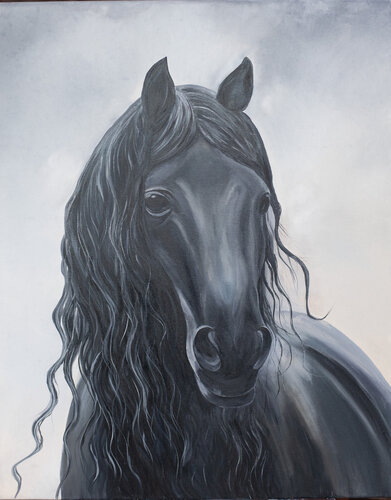 Лошадь par Tamara Aharkava, Peinture en vente sur Singulart