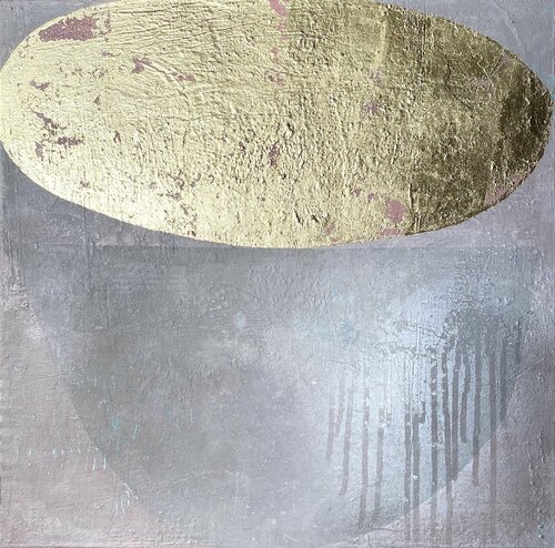 Golden Silence von Helena König, Malerei kaufen auf Singulart