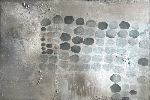 Unwiderstehlich Blau II von Helena König, Malerei kaufen auf Singulart