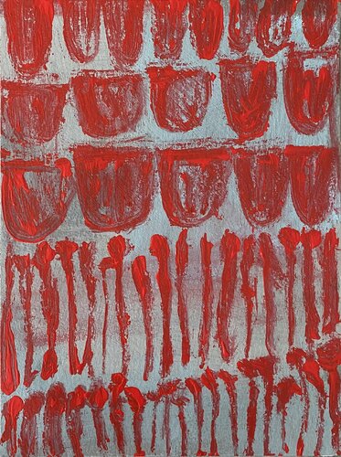Red Flowers II von Helena König, Werk auf Papier kaufen auf Singulart