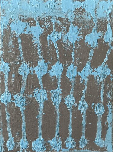 Blue Flowers von Helena König, Werk auf Papier kaufen auf Singulart