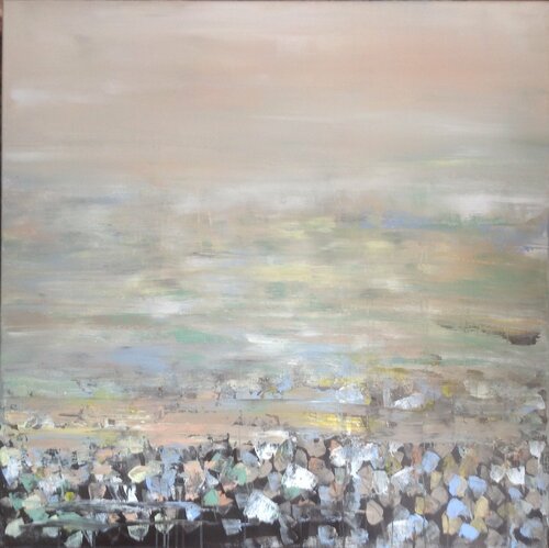 Happy valley van Hennie Van De Lande, Schilderij te koop op Singulart