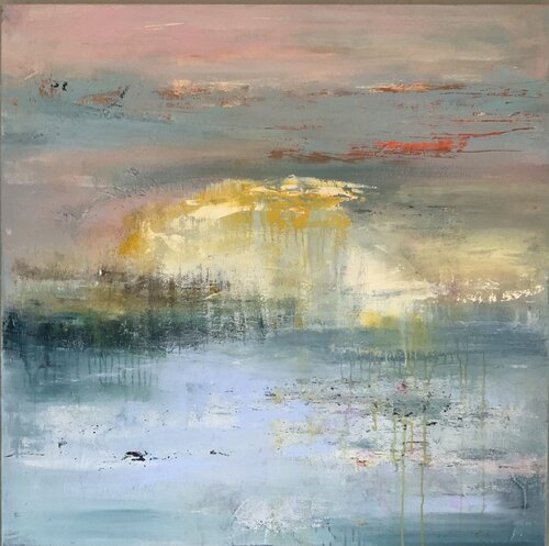 Here comes the sun (Beatles] by Hennie Van De Lande, 회화 for Sale on Singulart