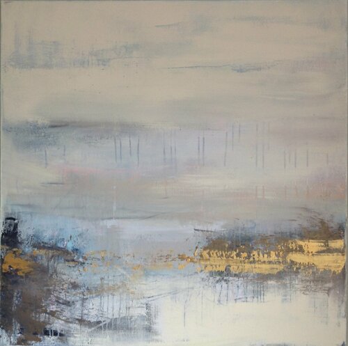 The Golden Coast van Hennie Van De Lande, Schilderij te koop op Singulart