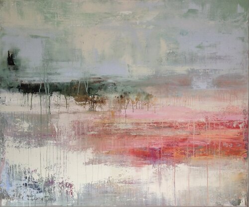 Trees van Hennie Van De Lande, Schilderij te koop op Singulart