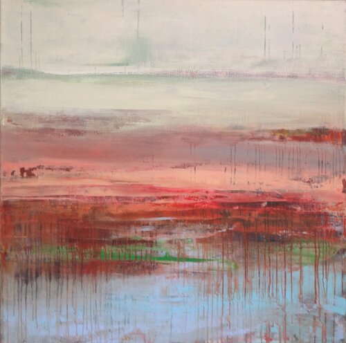 Burning Sun di Hennie Van De Lande, Pittura in vendita su Singulart