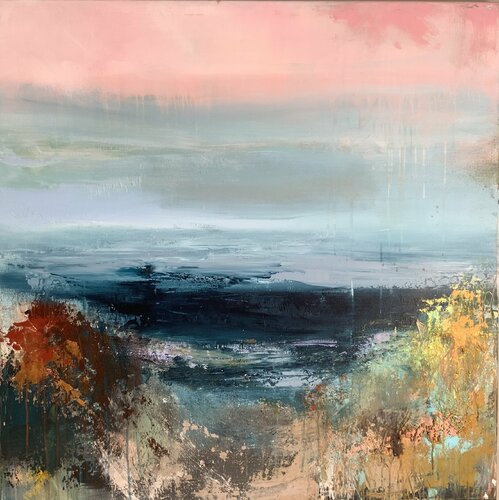 Between the dunes by Hennie Van De Lande, 회화 for Sale on Singulart
