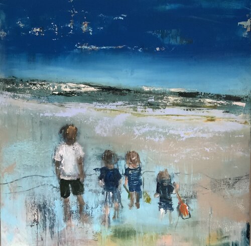 Family by Hennie Van De Lande, 회화 for Sale on Singulart