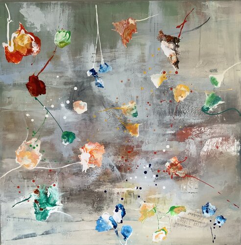 Colored di Hennie Van De Lande, Pittura in vendita su Singulart