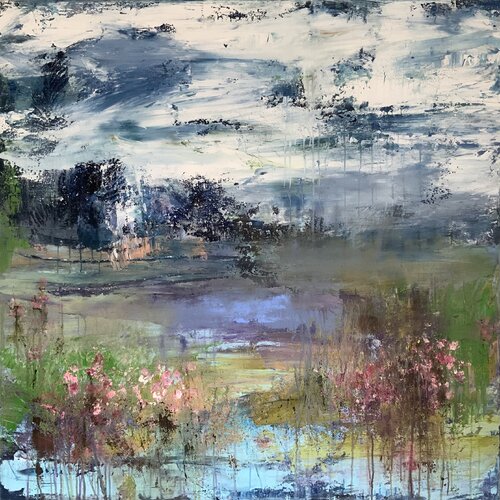 The best place to be on your own de Hennie Van De Lande, Pintura a la venta en Singulart