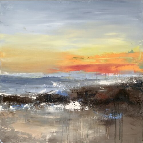 In the evening di Hennie Van De Lande, Pittura in vendita su Singulart