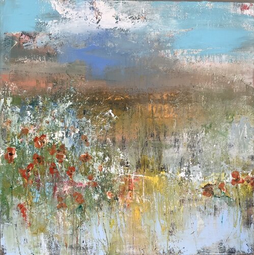 Peaceful di Hennie Van De Lande, Pittura in vendita su Singulart