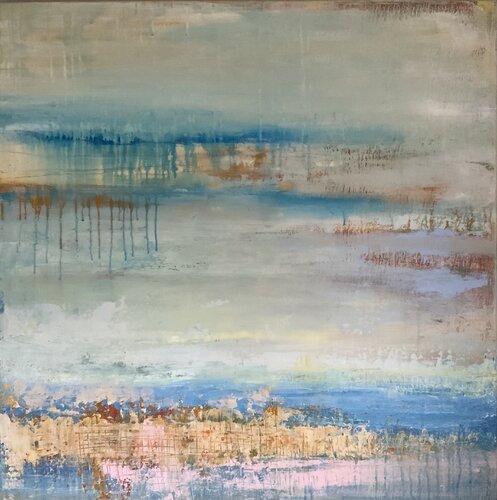 Blue Nature von Hennie Van De Lande, Malerei kaufen auf Singulart