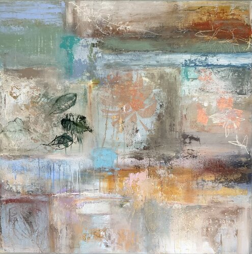 The power of softness de Hennie Van De Lande, Pintura a la venta en Singulart