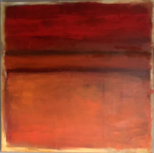 Red Orange Hennie Van De Lande