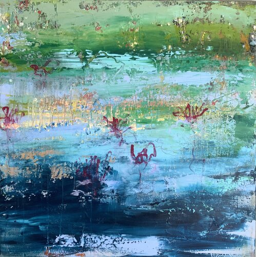 Amazing nature by Hennie Van De Lande, Painting for Sale on Singulart