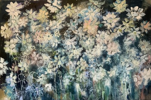 Between the flowers II Hennie Van De Lande