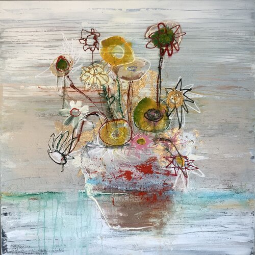Goodmorning by Hennie Van De Lande, 絵画 for Sale on Singulart