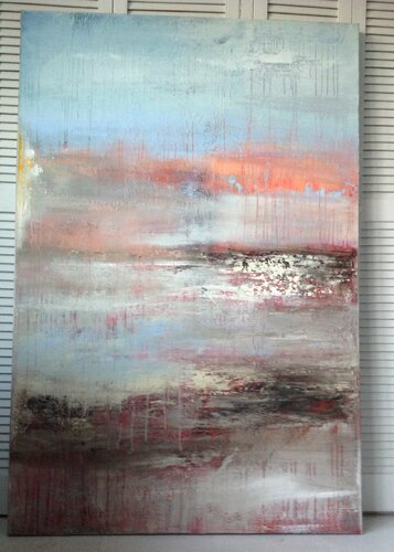 Sunrise van Hennie Van De Lande, Schilderij te koop op Singulart