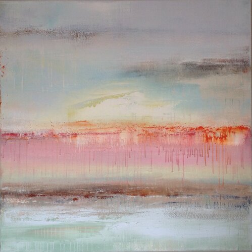 The abstract flamingo party Hennie Van De Lande