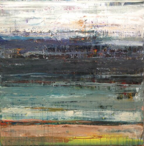 Heavy weather di Hennie Van De Lande, Pittura in vendita su Singulart