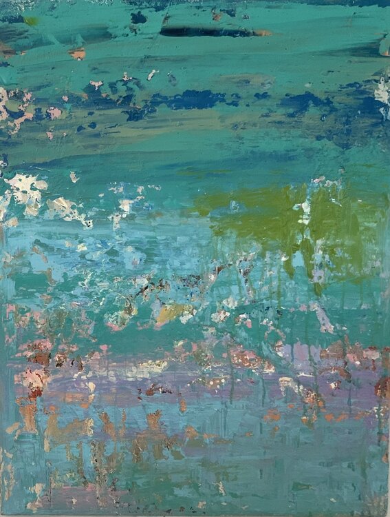 The spring path Hennie Van De Lande