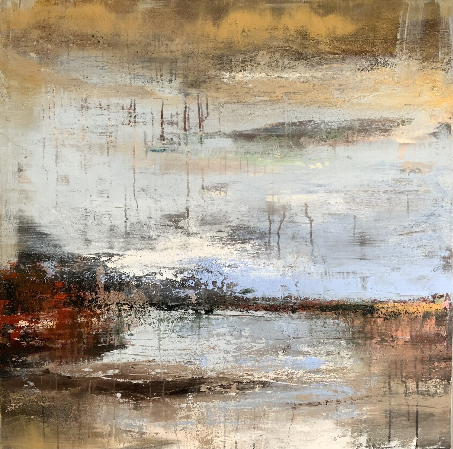 Golden clouds Hennie Van De Lande