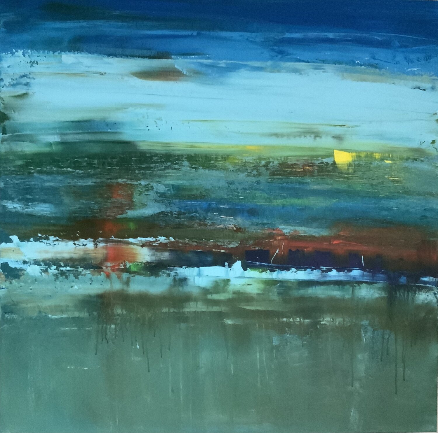A yellow spot Hennie Van De Lande