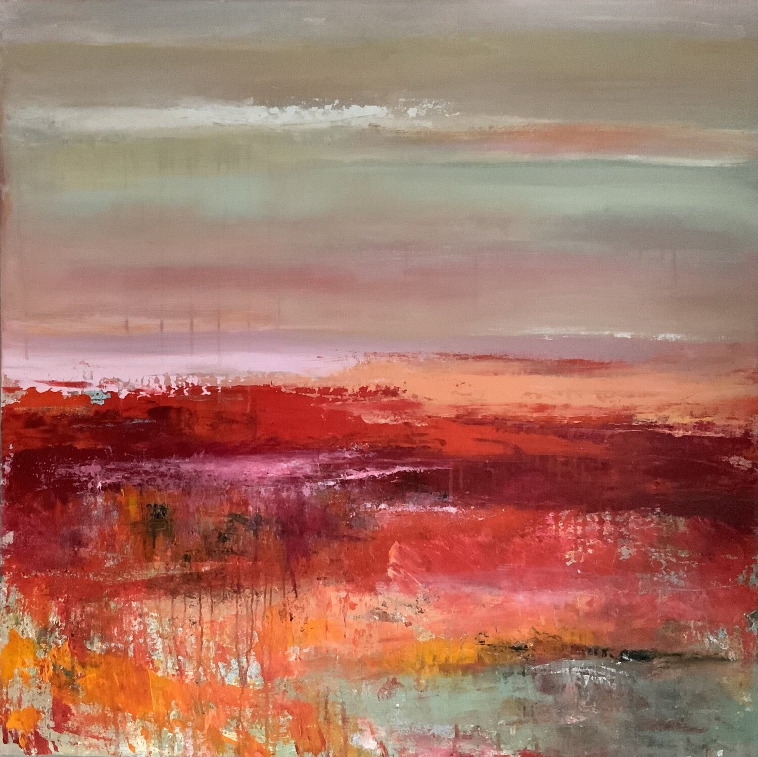 Powerful field Hennie Van De Lande