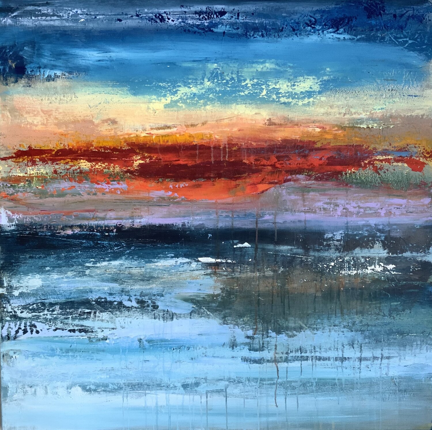 Sunset Hennie Van De Lande