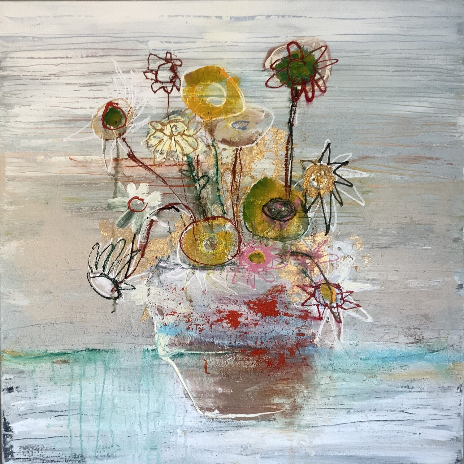 Goodmorning Hennie Van De Lande Pintura original en venta