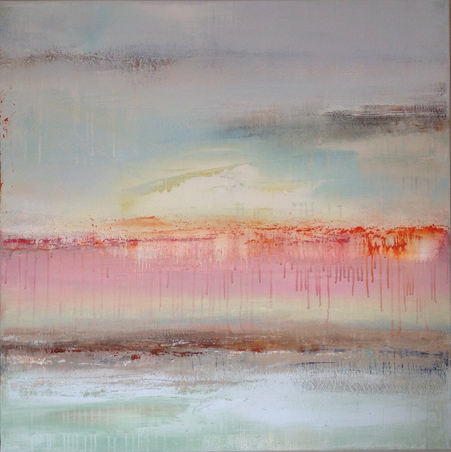 The abstract flamingo party Hennie Van De Lande