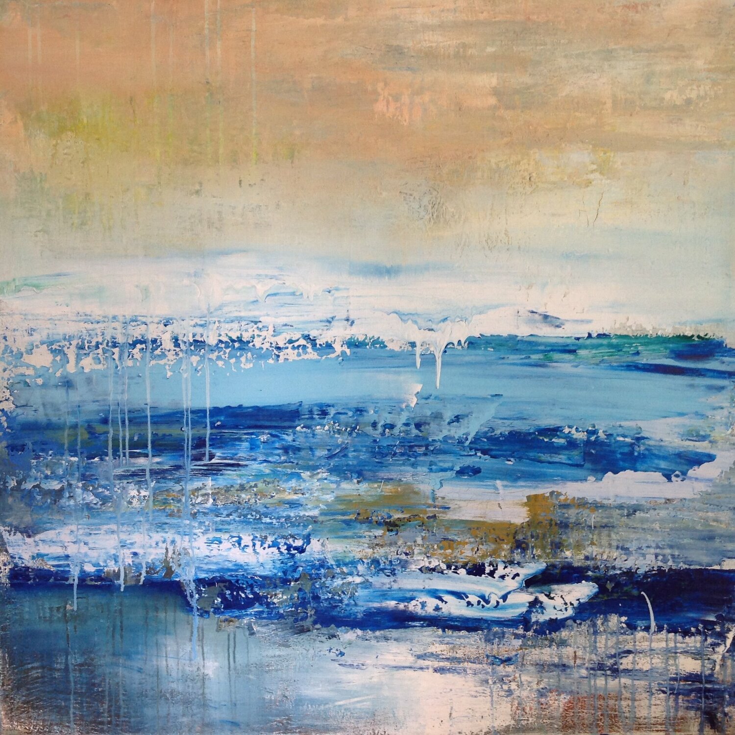 The Blue Sea Hennie Van De Lande
