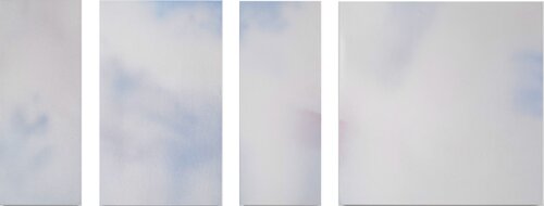 Sky (No. 4), vierteilig van Astrid Bechtold-Fox, Schilderij te koop op Singulart