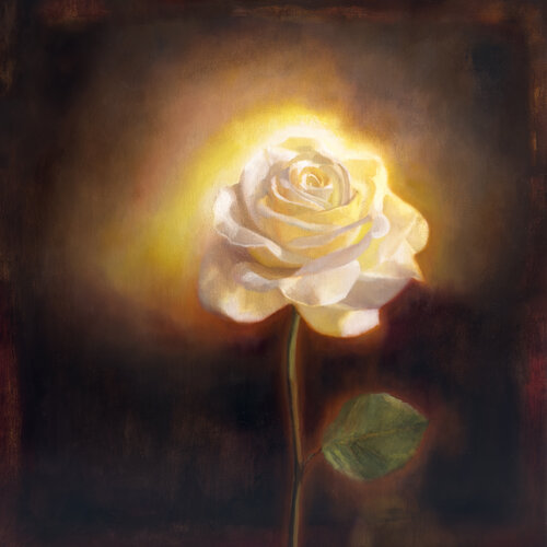 Awakening - Rainer Maria Rilke de Lance Hewison, Pintura a la venta en Singulart
