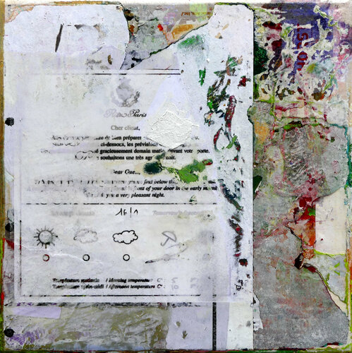 Weather Chart at The Ritz van Peter Vahlefeld, Schilderij te koop op Singulart