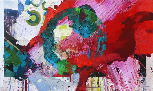 The Art of Travelling #4 di Peter Vahlefeld, Pittura in vendita su Singulart