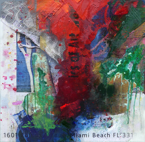 1601 Collins Avenue di Peter Vahlefeld, Pittura in vendita su Singulart