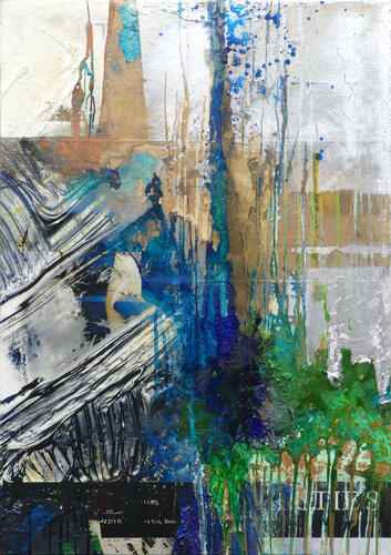 Deconstructing Abstraction by Peter Vahlefeld, 회화 for Sale on Singulart