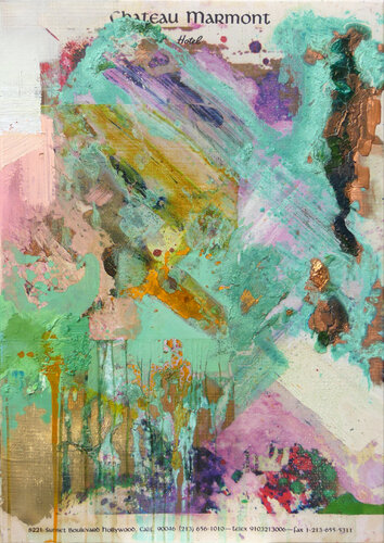 Chateau Marmont di Peter Vahlefeld, Pittura in vendita su Singulart