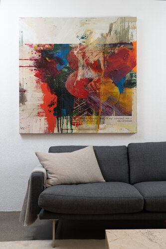 Fritz Hansen Showroom by Peter Vahlefeld, 회화 for Sale on Singulart