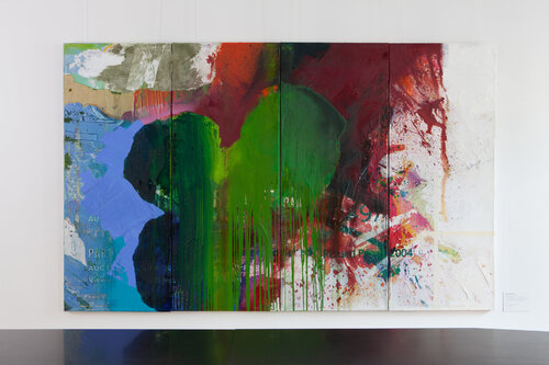 Shopping at Christie’s (4 panels) by Peter Vahlefeld, 회화 for Sale on Singulart