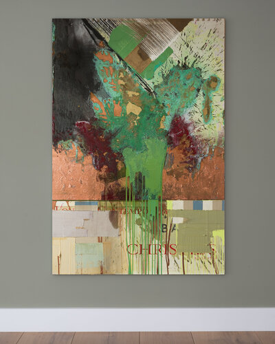 Fritz Hansen Showroom: Shopping at Christie's #2 di Peter Vahlefeld, Pittura in vendita su Singulart