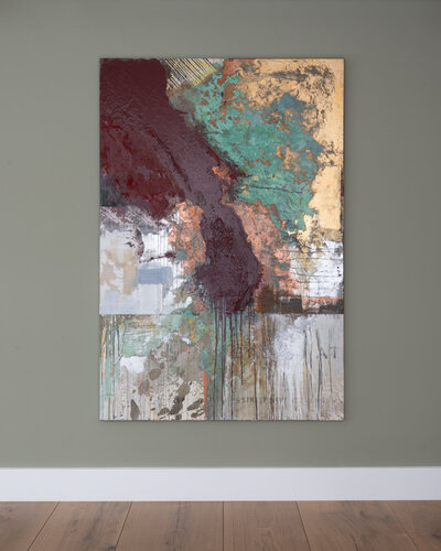 Fritz Hansen Showroom: Shopping at Christie's #3 di Peter Vahlefeld, Pittura in vendita su Singulart