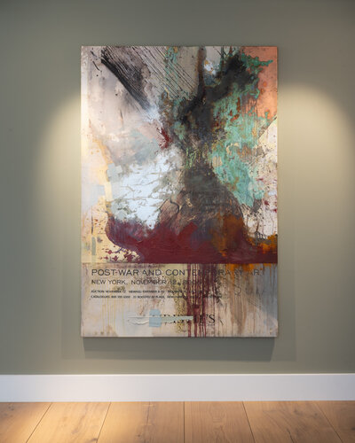 Fritz Hansen Showroom: Shopping at Christie's #1 by Peter Vahlefeld, 회화 for Sale on Singulart