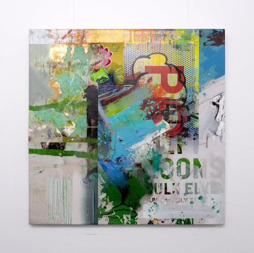 Readymade Painting Hulk vs. Elvis van Peter Vahlefeld, Schilderij te koop op Singulart