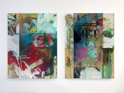 Installation View – Met Opera #3 & #5 by Peter Vahlefeld, 회화 for Sale on Singulart