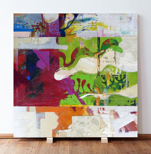 Readymade Painting (Auction Catalogue Cover) van Peter Vahlefeld, Schilderij te koop op Singulart